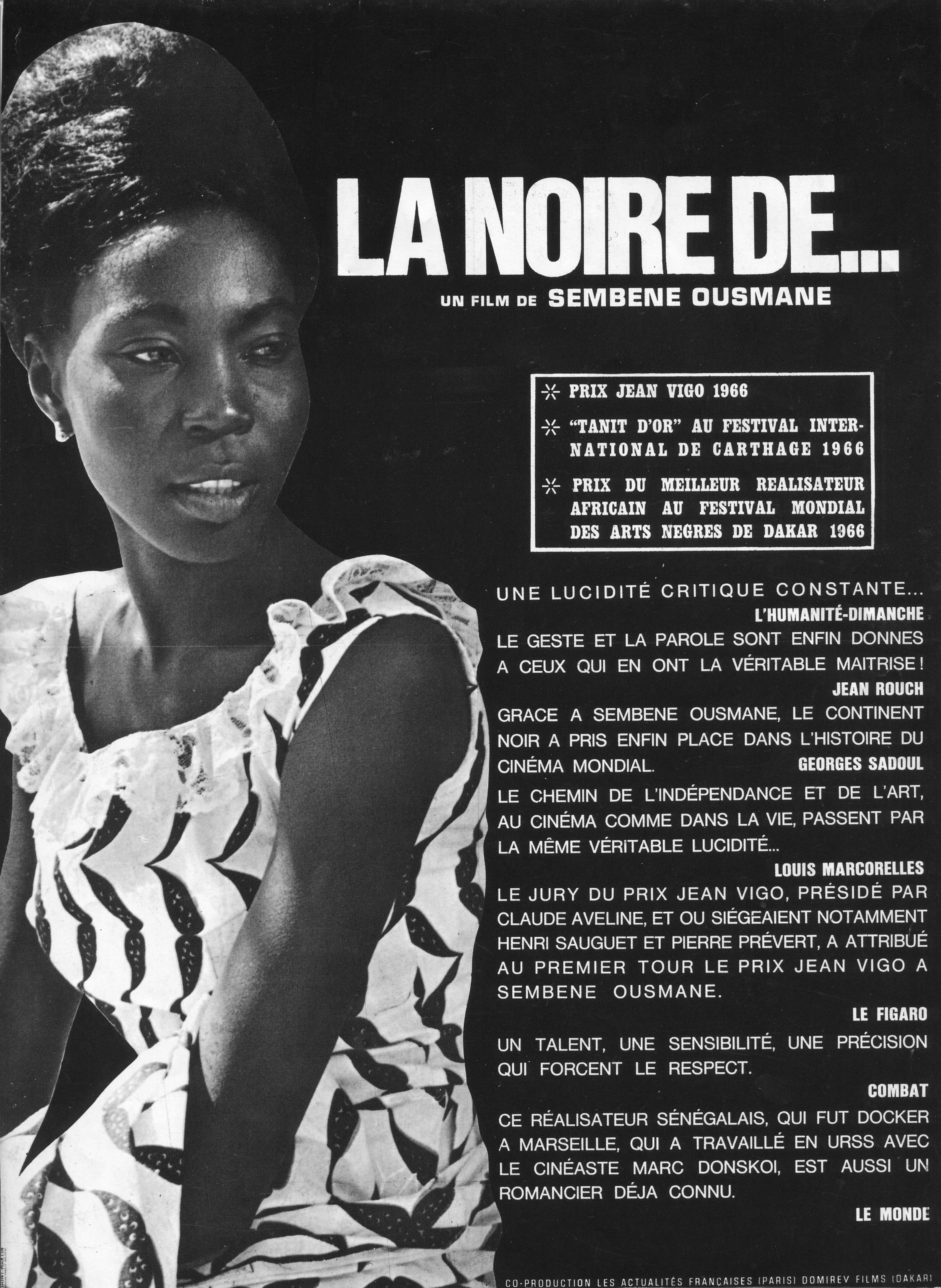 Affiche du film La Noire de...